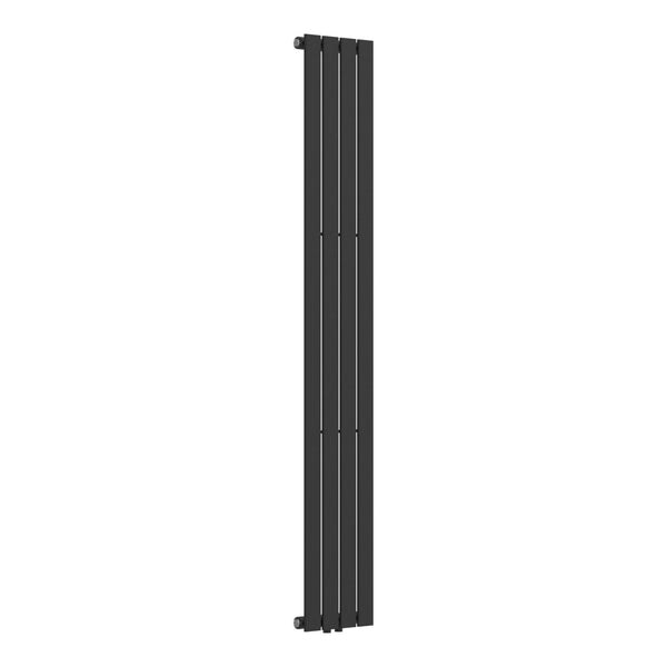 Egyrétegű design radiátor Nore fekete 180x30cm, 598W [neu.haus]