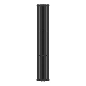 Egyrétegű design radiátor Nore fekete 180x30cm, 598W [neu.haus]