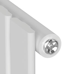 Egyrétegű design radiátor Nore fehér 180x30cm, 598W [neu.haus]