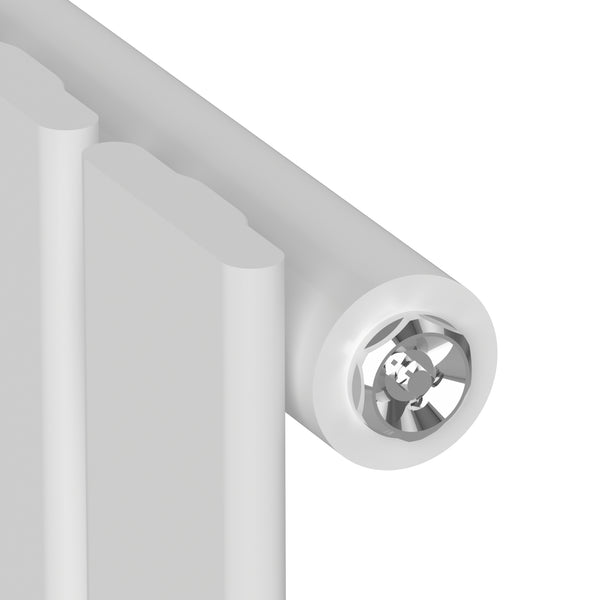 Egyrétegű design radiátor Nore fehér 180x30cm, 598W [neu.haus]