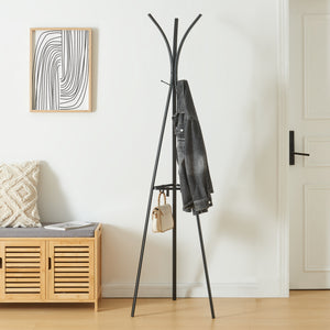 Ruhatartó állvány Vevelstad 181x52,5x52,5 cm acél [en.casa] - premiumXL