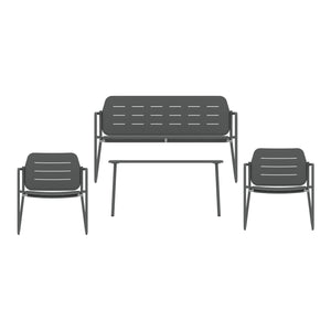 Kerti bútor szett Andria acél [casa.pro]