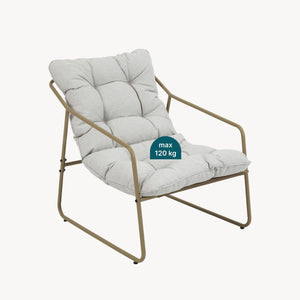 Kerti bútor szett Kivanta 5 részes [en.casa]