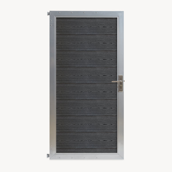 Kertkapu Segovia 180x90 cm WPC fa hatású [neu.holz]