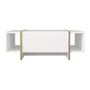 Dohányzóasztal Tavak 104x60x38 cm [en.casa]