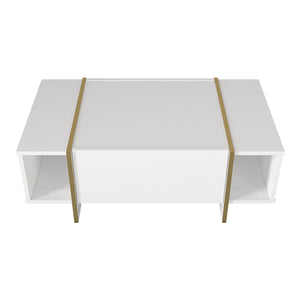 Dohányzóasztal Tavak 104x60x38 cm [en.casa]