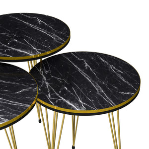 Ry 3 darabos kisasztal szett [en.casa]