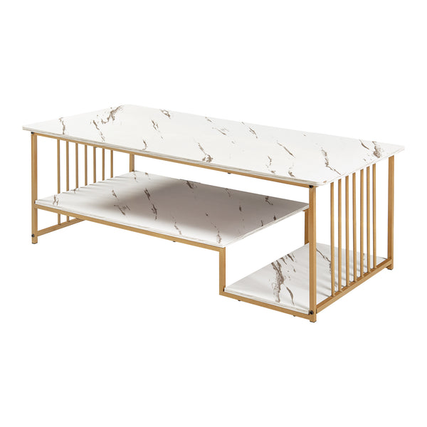 Dohányzóasztal Klibro 120x60x42 cm [en.casa]