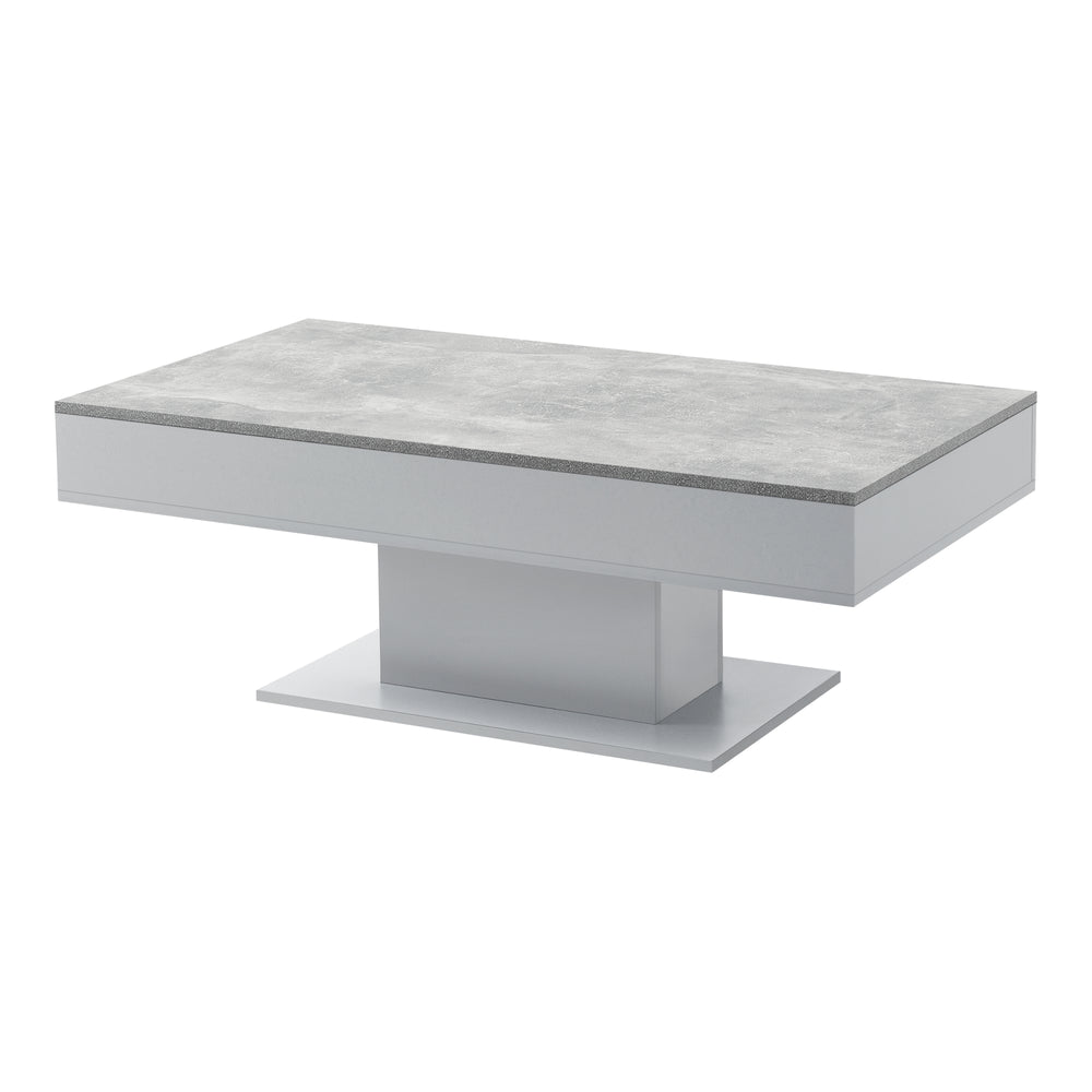 Lünen dohányzóasztal 2 tárolórekesszel, különböző színekben [en.casa] - premiumXL