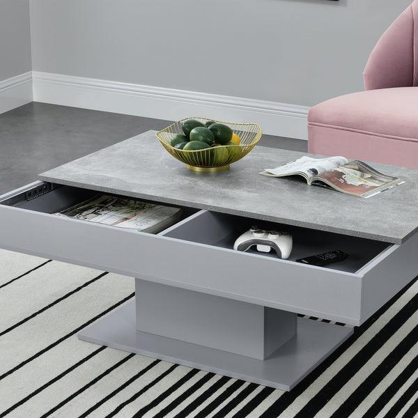 Dohányzóasztal Lünen 40 x 110 x 60 cm forgácslap több színben [en.casa]®  