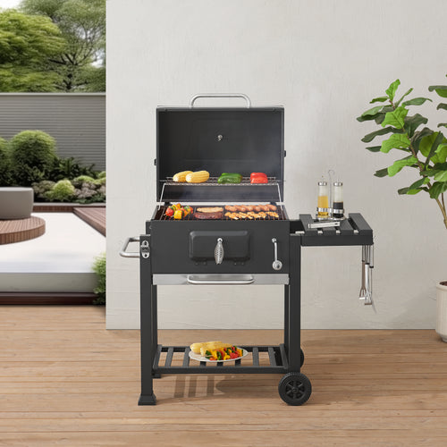 Faszenes grill Arnad fekete [casa.pro]