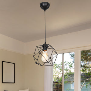 Függeszték Brentwood E27 Fém Fekete [lux.pro]