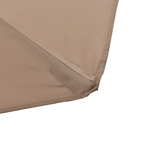 Félköríves napernyő Eger 300 x 150 x 30 cm több színben [casa.pro]