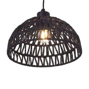 Függőlámpa Alton fém+rattan [lux.pro]