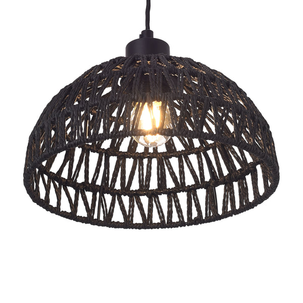 Függőlámpa Alton fém+rattan [lux.pro]