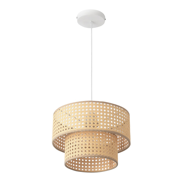 Függőlámpa Ascot rattan hatású [lux.pro]