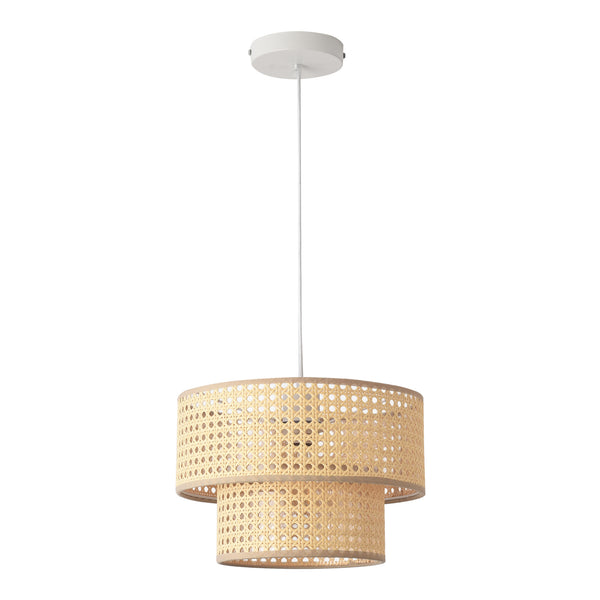Függőlámpa Ascot rattan hatású [lux.pro]