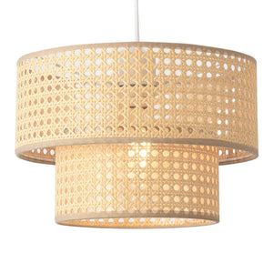 Függőlámpa Ascot rattan hatású [lux.pro]