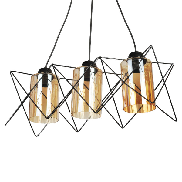 Morley 2/3-izzós függeszték fekete [lux.pro]