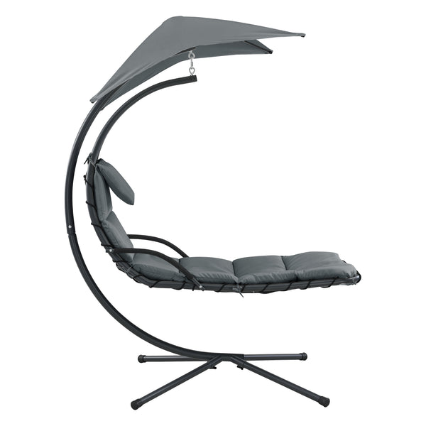 Függőágy tartóval acél/poliészter több színben [en.casa] 