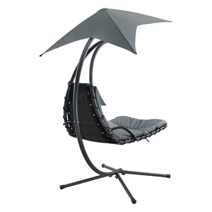 Függőágy tartóval acél/poliészter több színben [en.casa] 