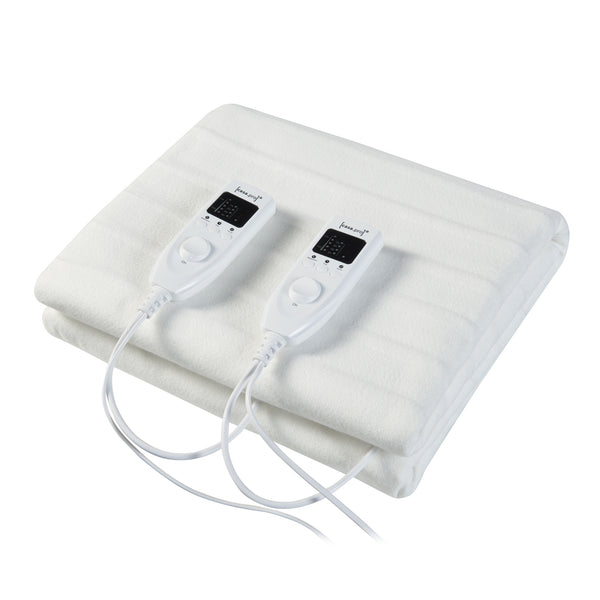 [casa.pro]® Elektromos takaró - Melegítő takaró 3 állású kapcsolóval - 60W,  230V, 50Hz - Fehér