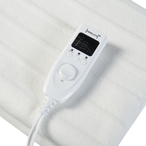 [casa.pro]® Elektromos takaró - Melegítő takaró 3 állású kapcsolóval - 60W,  230V, 50Hz - Fehér