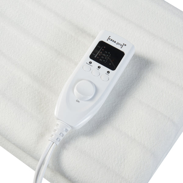 [casa.pro]® Elektromos takaró - Melegítő takaró 3 állású kapcsolóval - 60W,  230V, 50Hz - Fehér