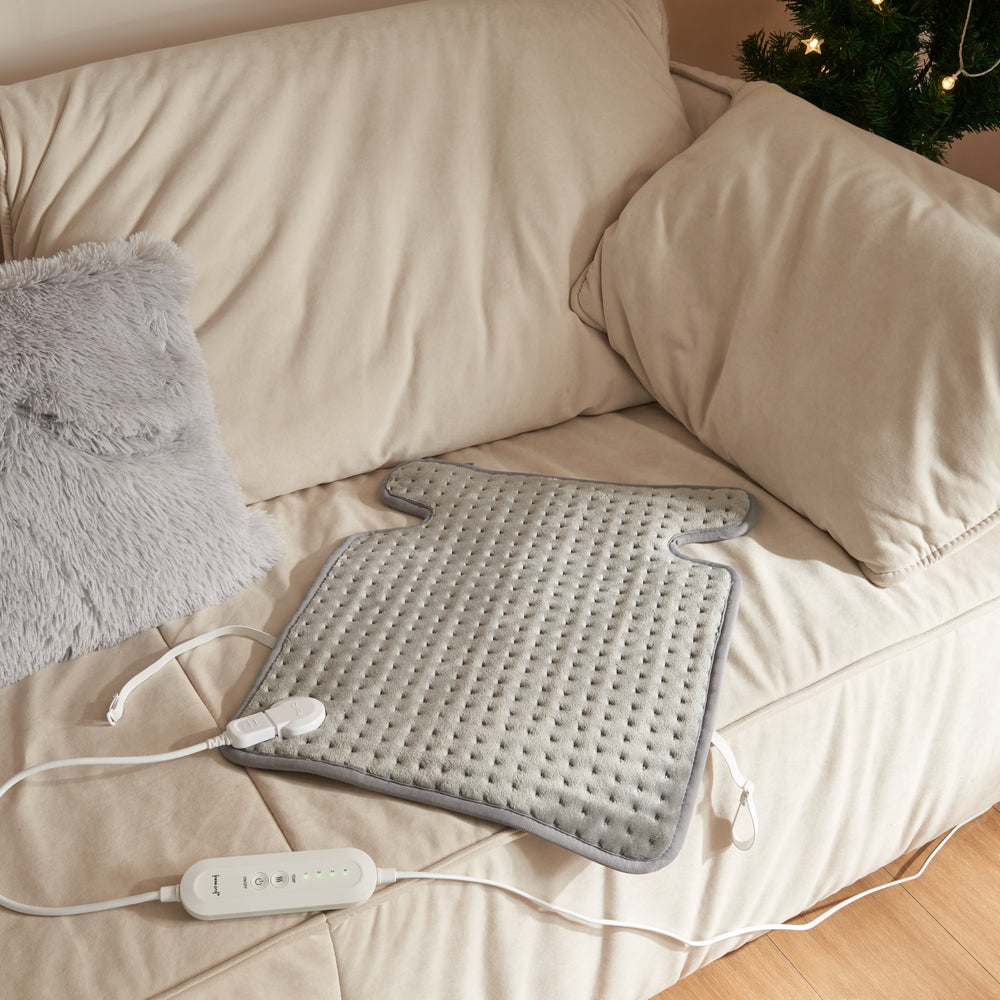 Elektromos melegítő párna Calvera 80W 50x40cm szürke [en.casa]