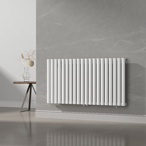 Egyrétegű design csőradiátor Nore fehér 60x120cm, 857W [neu.haus]