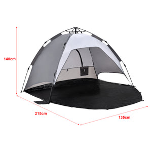 Pop up strandsátor Mullsjö 215 x 135 x 140 cm több színben [pro.tec]