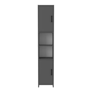 Polcos szekrény Rautrina 180x35x30 cm [en.casa]