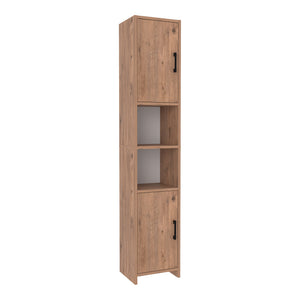 Polcos szekrény Rautrina 180x35x30 cm [en.casa]