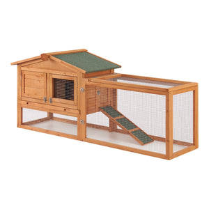 Nyúlketrec Oberursel 68x156x52cm fenyőfa [en.casa] - premiumXL