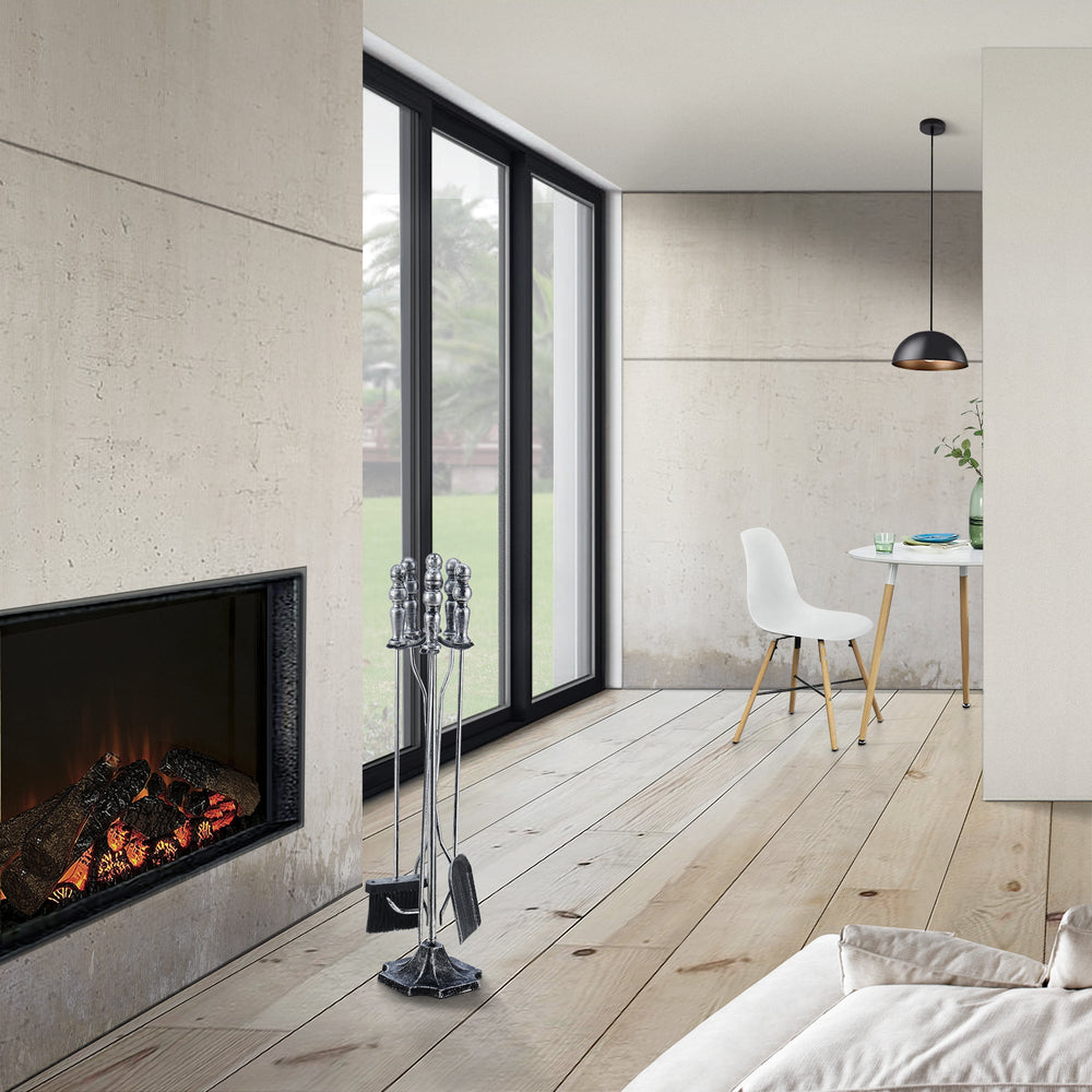 Kandalló szerszámkészlet Dovre 5 részes kandalló készlet különböző színekben [en.casa] - premiumXL