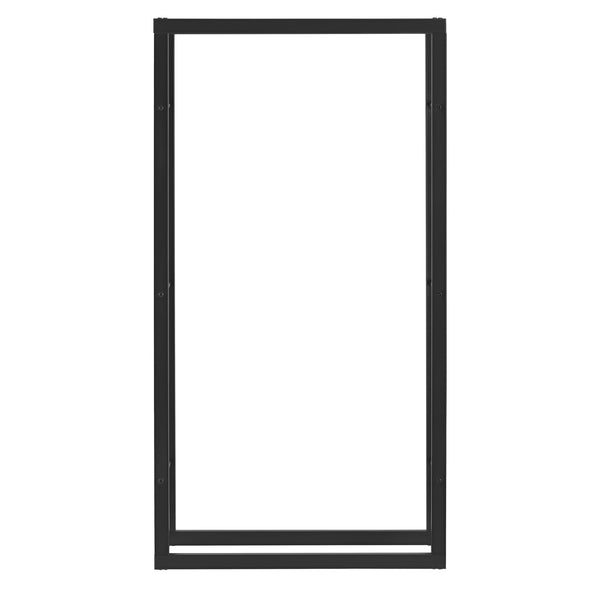 Tűzifa állvány AAFR-666x különböző kialakítással acél fekete [en.casa]  