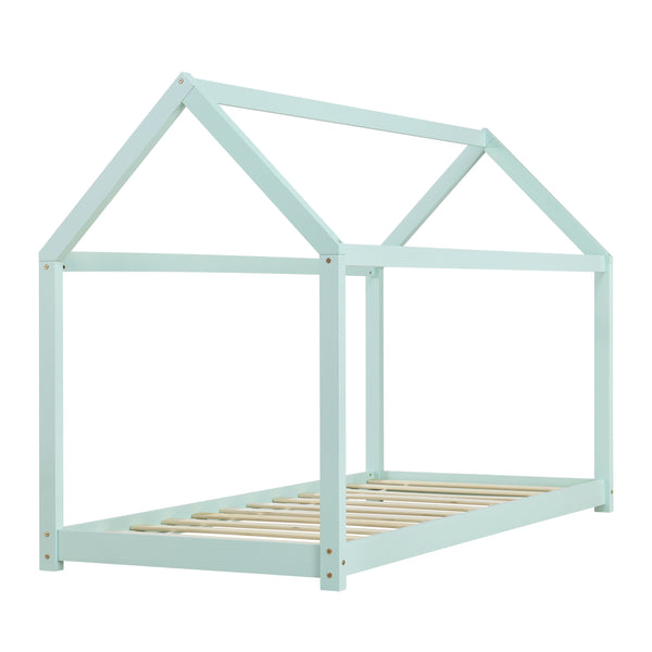 Házikó ágy Netstal 90x200 cm matraccal [en.casa]