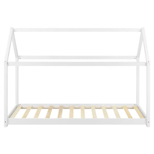 Házikó ágy Netstal 90x200 cm fenyőfa [en.casa]