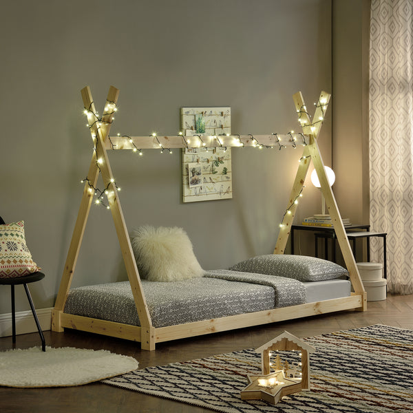 Tipi indián sátor gyerekágy Onejda [en.casa]