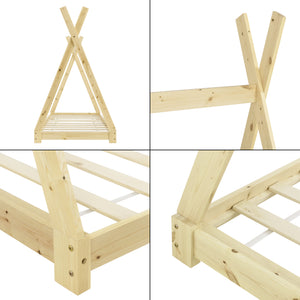 Tipi indián sátor gyerekágy Onejda [en.casa]