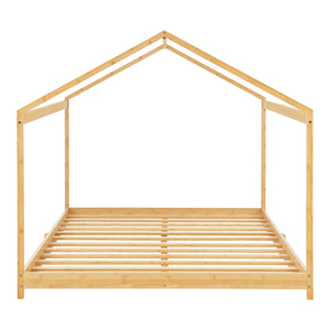 Házikó gyerekágy Vindafjord bambusz különböző méretekben [en.casa]