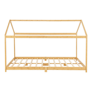 Házikó gyerekágy Vindafjord bambusz különböző méretekben [en.casa]