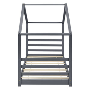 Házikó gyerekágy Vardø 90x200 cm [en.casa]