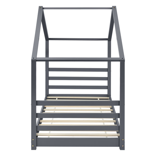 Házikó gyerekágy Vardø 90x200 cm [en.casa]