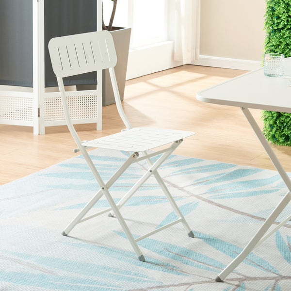 Összecsukható kerti szék Sande 2db-os szett acél [en.casa]