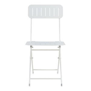 Összecsukható kerti szék Sande 2db-os szett acél [en.casa]