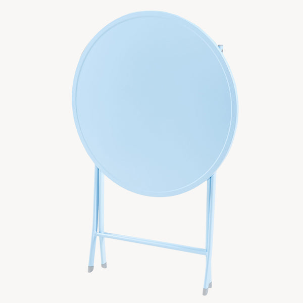 Összecsukható kerti asztal Sande acél [en.casa]