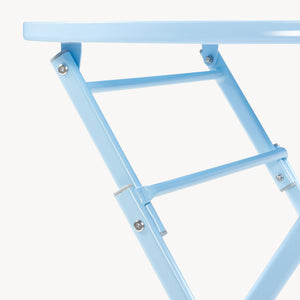 Összecsukható kerti asztal Sande acél [en.casa]