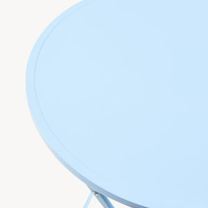 Összecsukható kerti asztal Sande acél [en.casa]