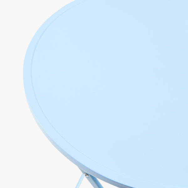 Összecsukható kerti asztal Sande acél [en.casa]